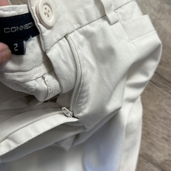 French connection capris size 2 white - Picture 5 of 9